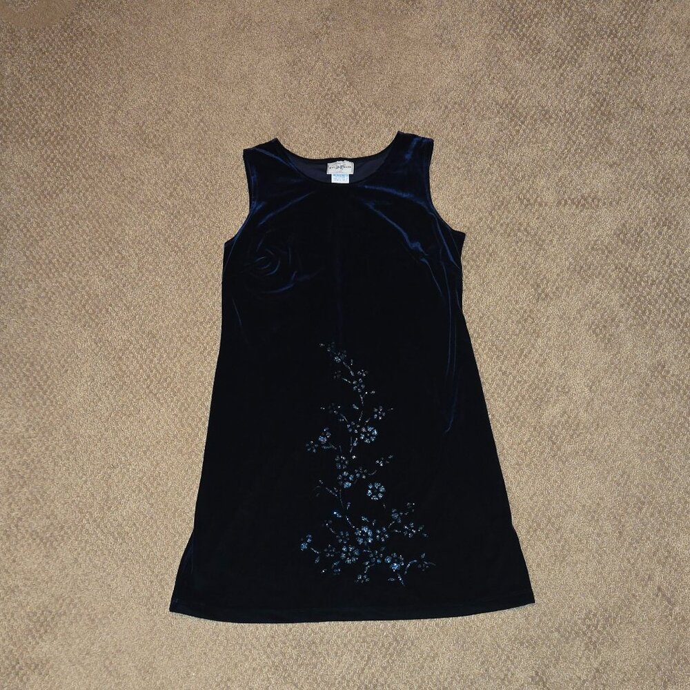 Studio Ease Black Velvet Dress